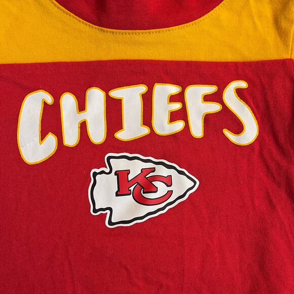 NFL Other - NFL Kansas City Chiefs Baby Bodysuit Long Sleeve Size 12M Football Super Bowl